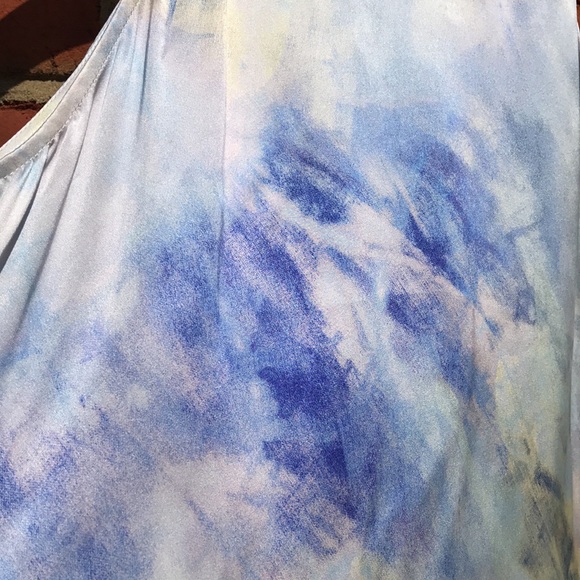 Revolve Generation Love Kaylee Printed Silk Blouse - Picture 5 of 16